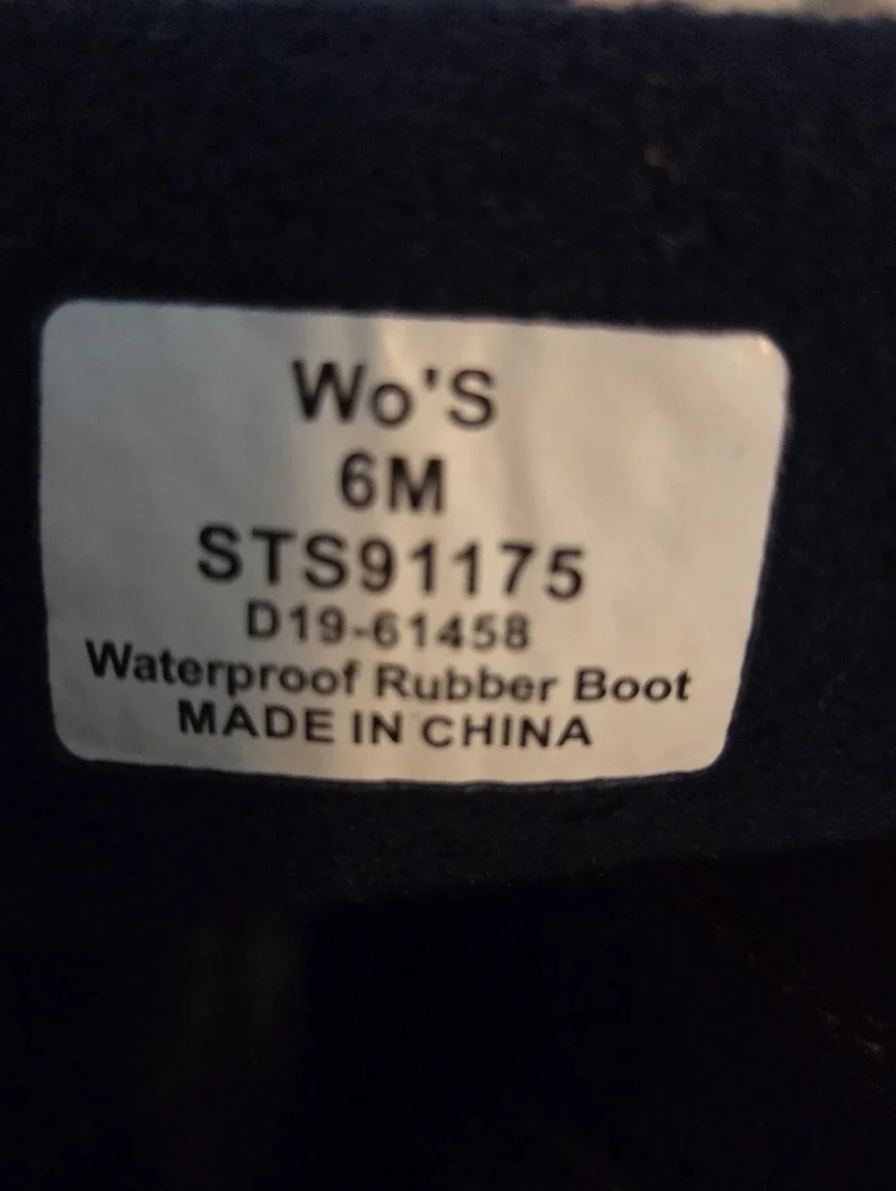 New Without Tags! Sperry Navy and Brown Saltwater Waterproof Duck Boot Size 6